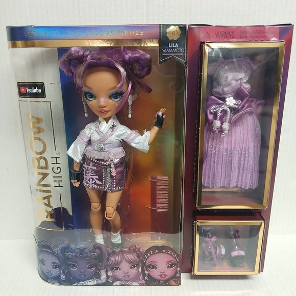 Rainbow High Lila Yamamoto Fashion Doll - Picture 1 of 9